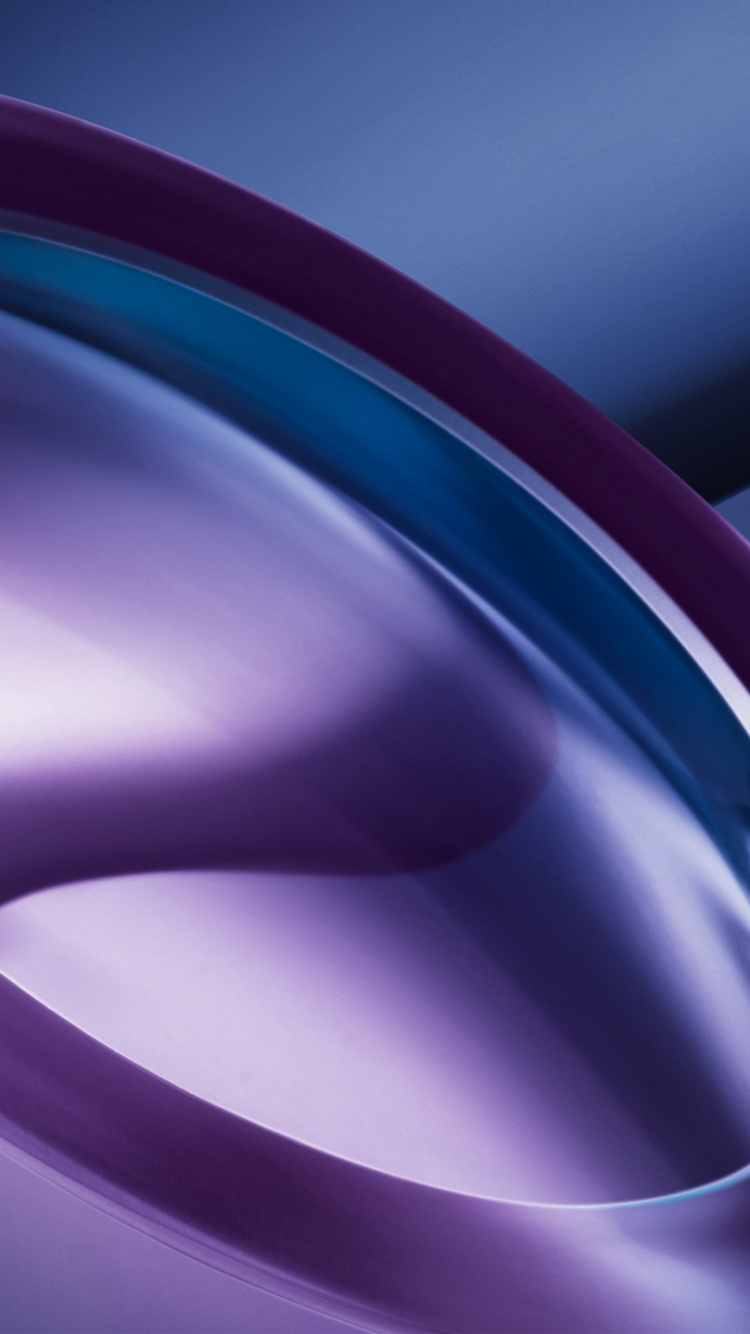 Blue and Purple Light Fixture. Wallpaper in 750x1334 Resolution
