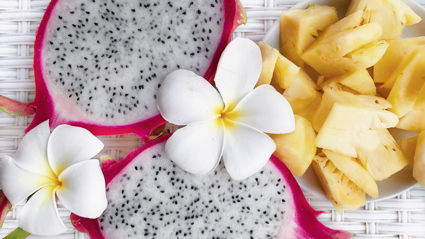 黄色的, 显花植物, 切花, 鸡蛋花, 食谱 壁纸 1366x768 允许