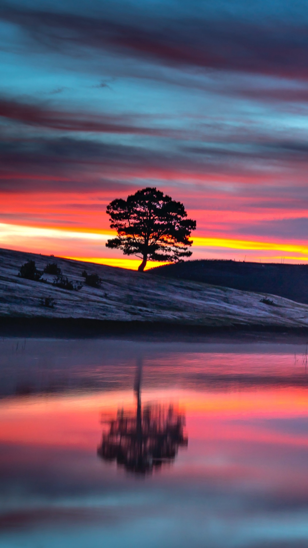 Hogar de Hospicio de Agua Azul, Agua, Ambiente, Paisaje Natural, Afterglow. Wallpaper in 1080x1920 Resolution