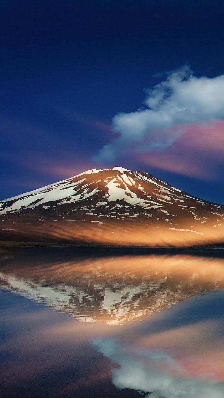 Body of Water Near Mountain Under Blue Sky During Daytime. Wallpaper in 720x1280 Resolution