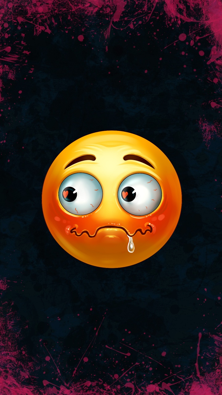 Orange, Smiley, Emoji, Emoticon, Chin. Wallpaper in 720x1280 Resolution