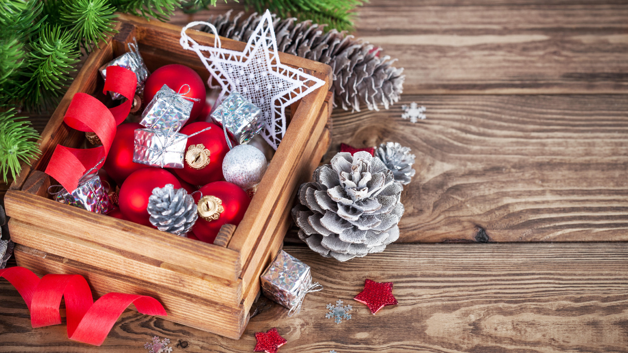 Christmas Day, Christmas Ornament, Christmas Tree, New Year, Christmas Decoration. Wallpaper in 1280x720 Resolution