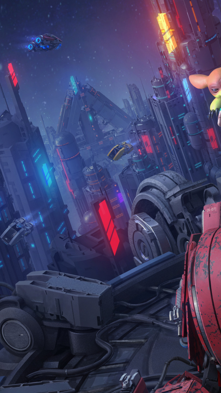 Cyberpunk 2077, Cyberpunk, Science-fiction, Purpur, Unterhaltung. Wallpaper in 750x1334 Resolution