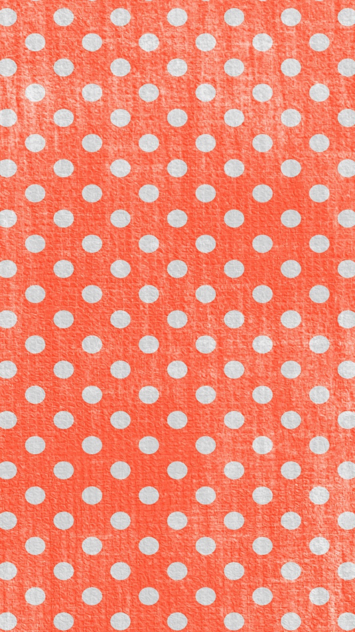 Red and White Polka Dot Textile. Wallpaper in 720x1280 Resolution