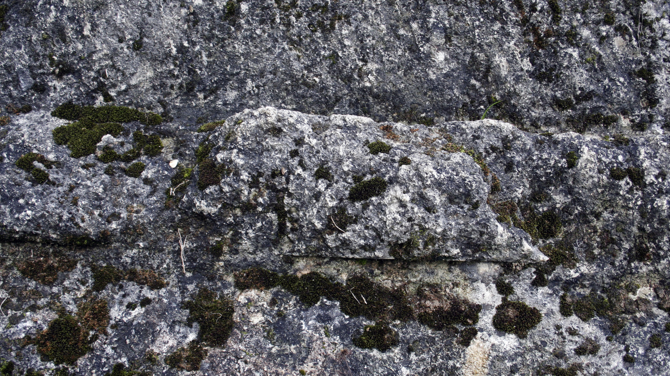 Gray and Black Rock Formation. Wallpaper in 1366x768 Resolution