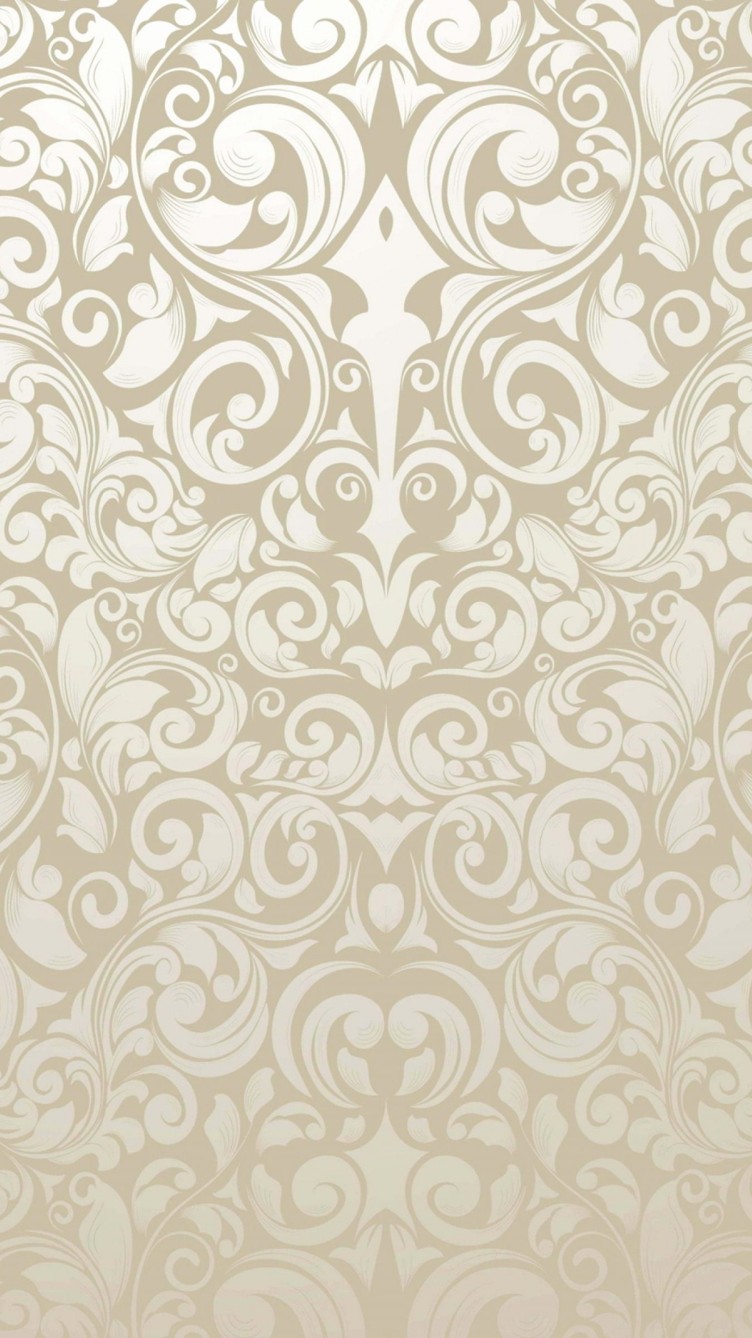 White and Black Floral Textile. Wallpaper in 1080x1920 Resolution