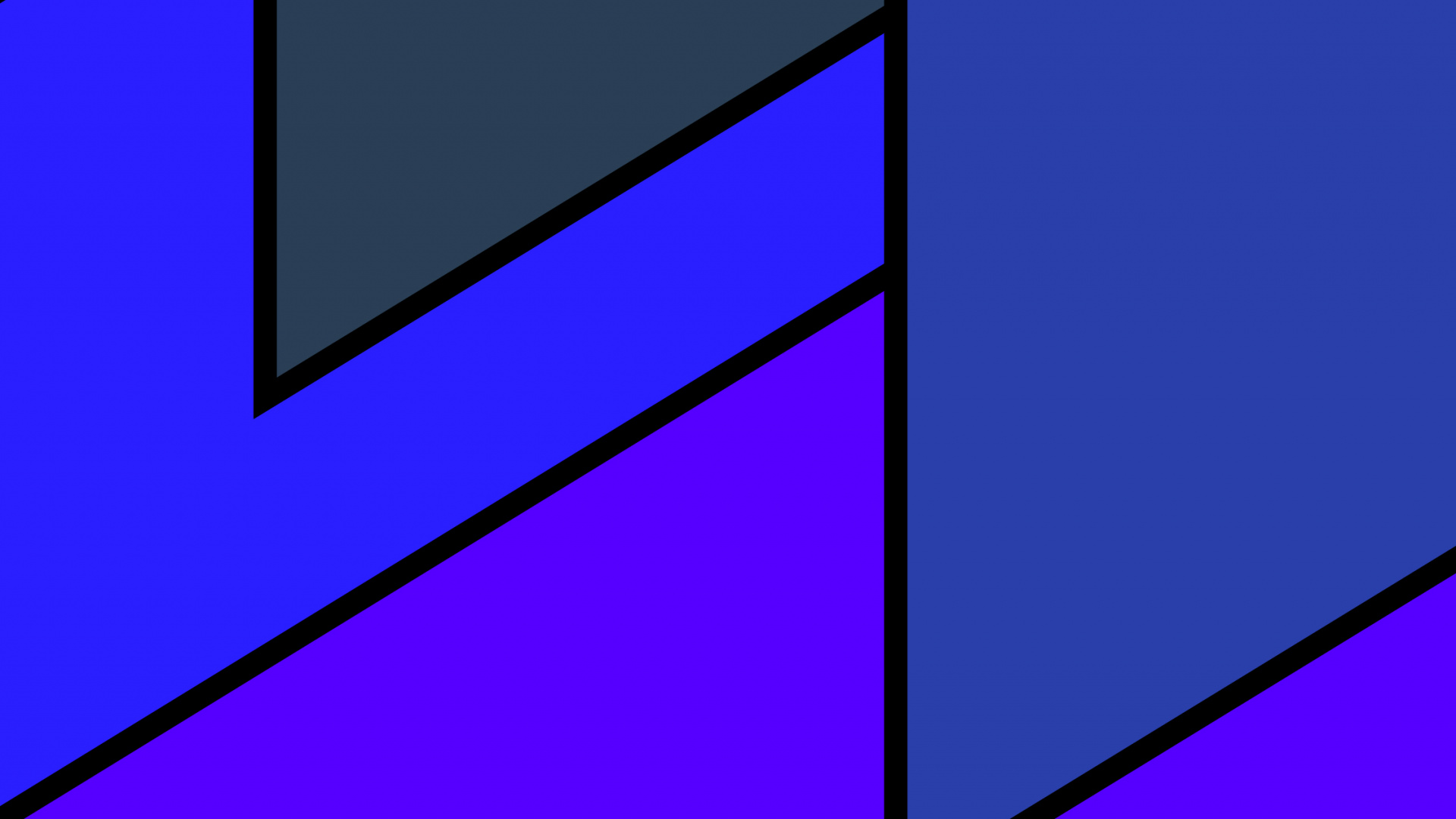Triangle, Rectangle, Parallels, Electric Blue, Symmetry. Wallpaper in 1920x1080 Resolution