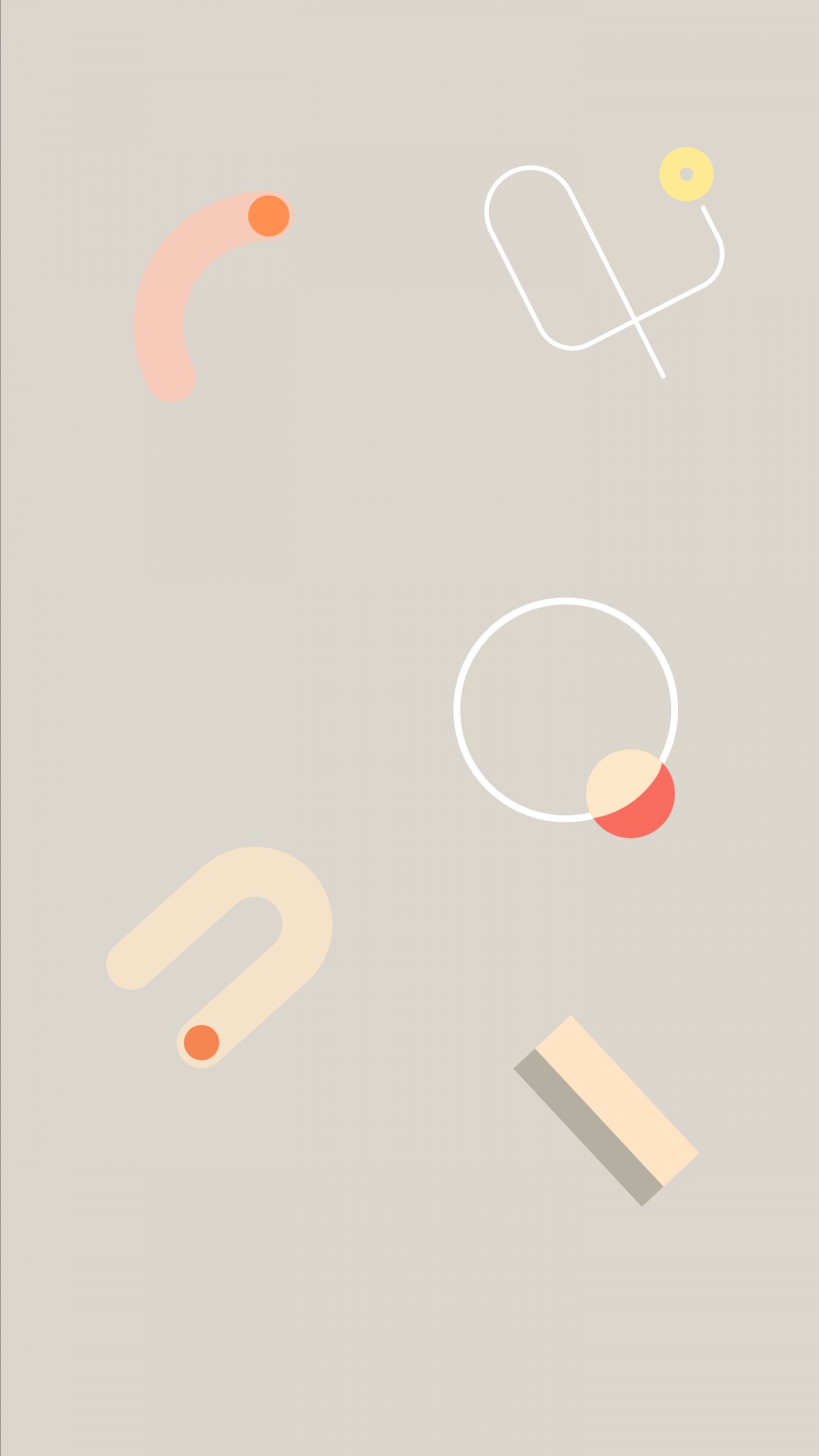 Android, Google, Google Pixel 4, Naranja, Diseño. Wallpaper in 1080x1920 Resolution