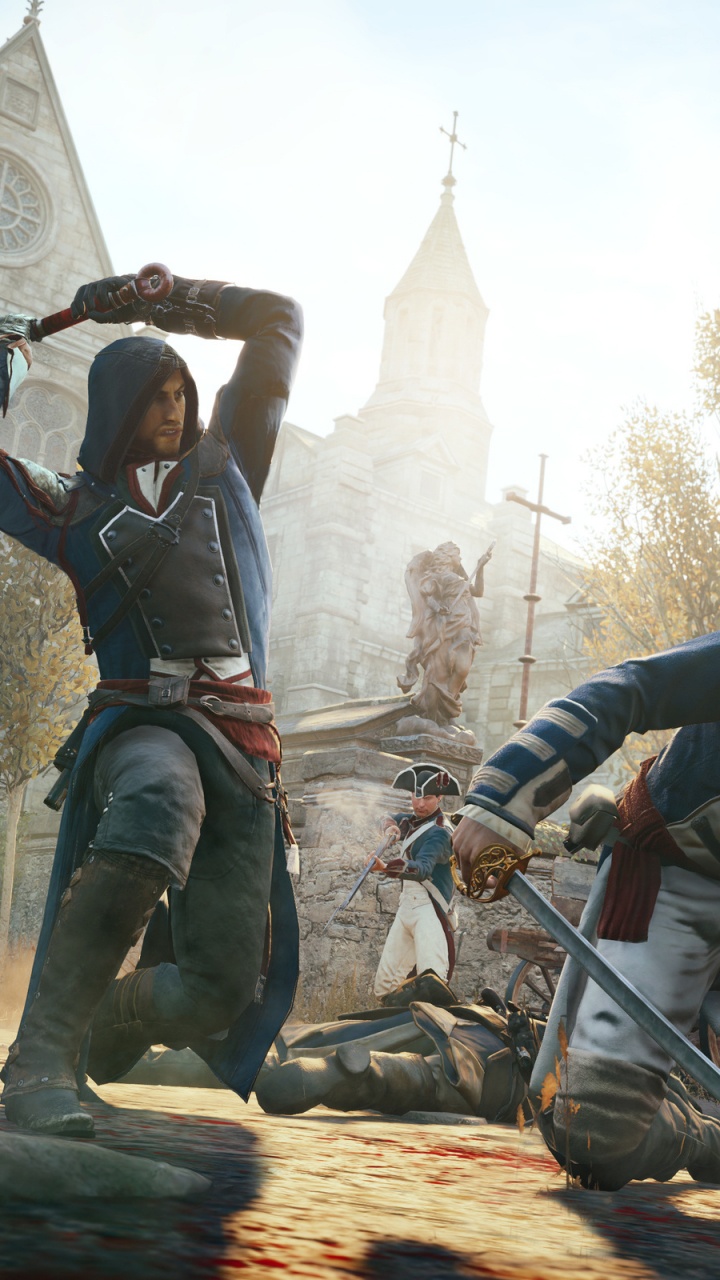 Assassins Creed Unity, Assassins Creed Syndicate, Ubisoft, pc Game, Games. Wallpaper in 720x1280 Resolution