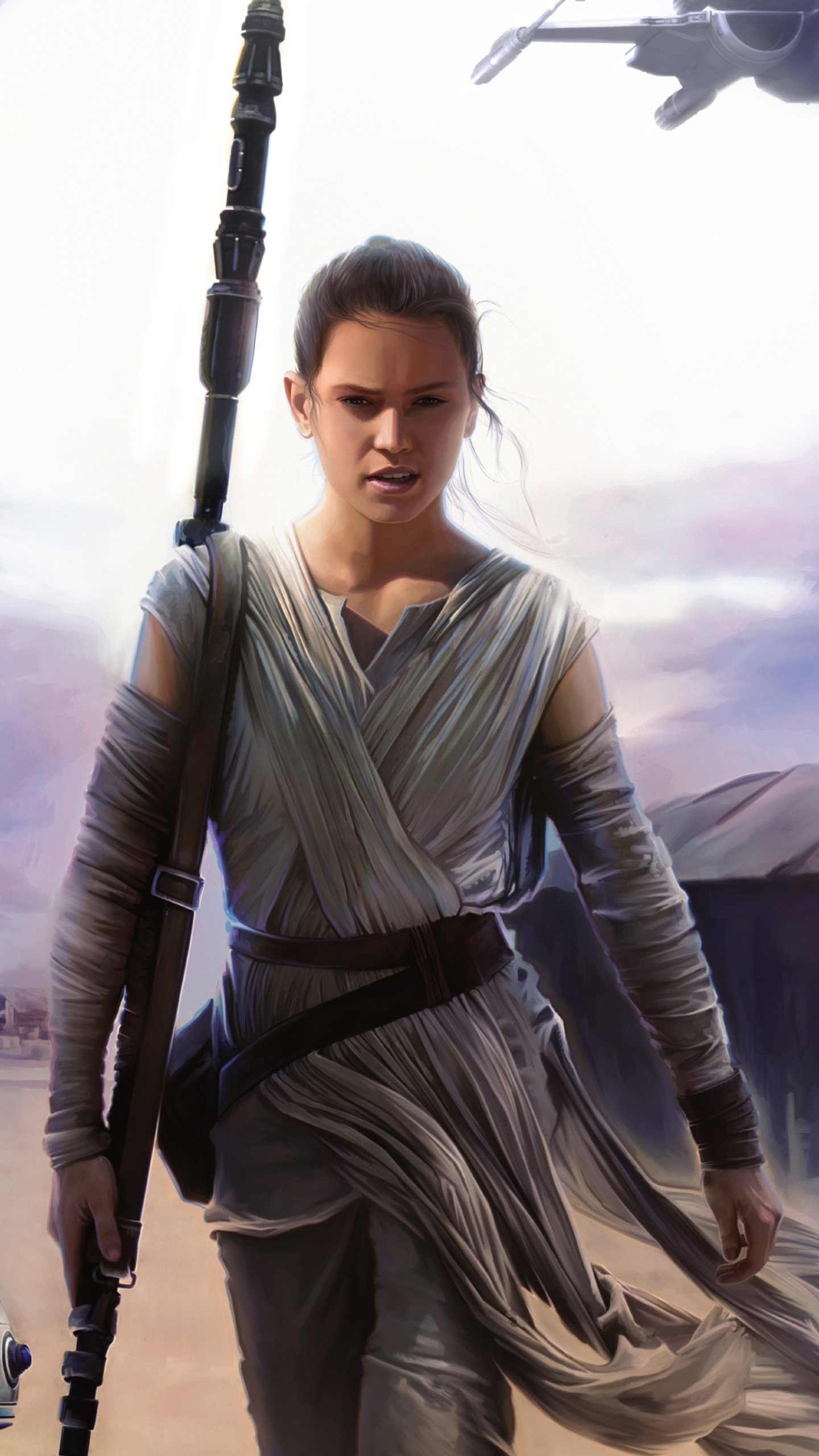 Hombre Con Chaqueta de Cuero Negro Con Espada Negra y Gris. Wallpaper in 1440x2560 Resolution