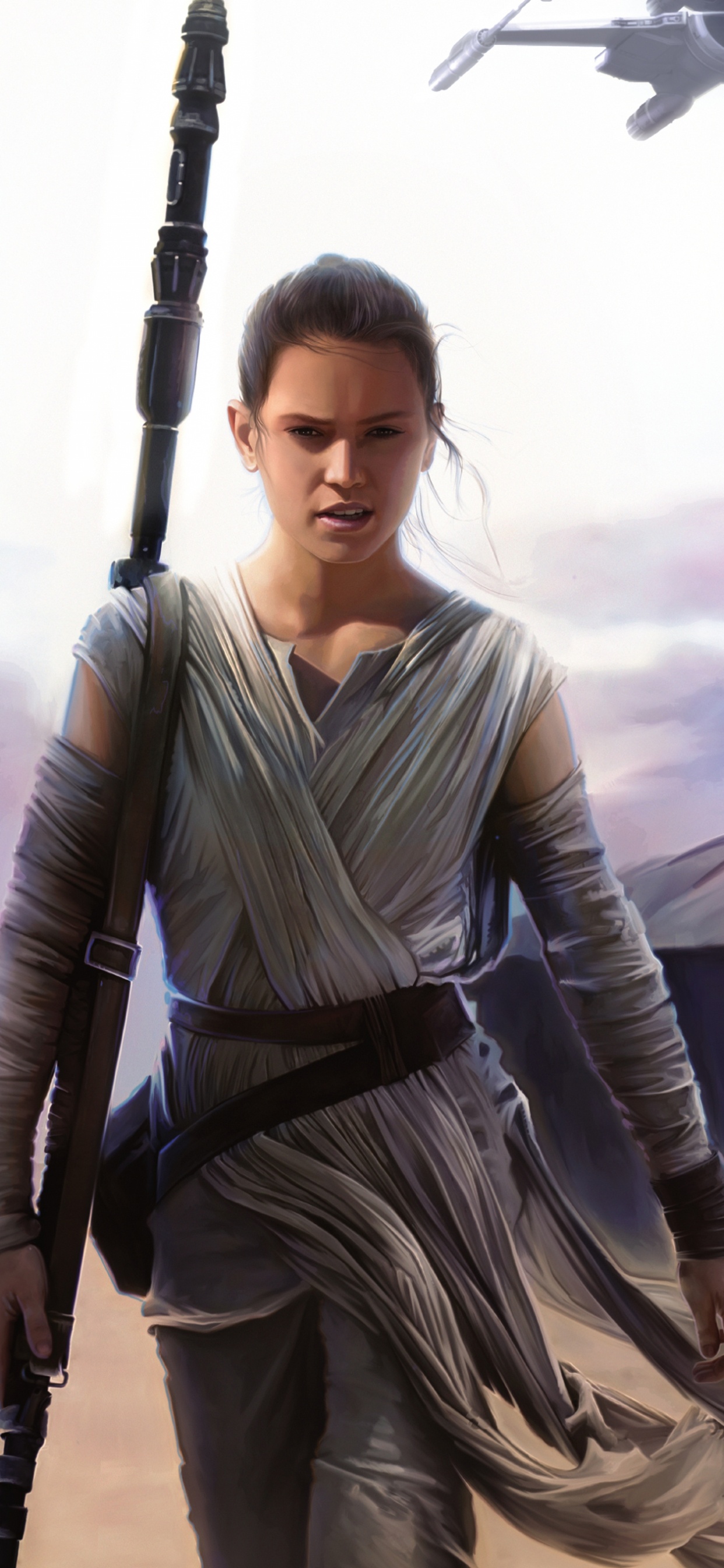 Man in Black Leather Jacket Holding Black and Gray Sword. Wallpaper in 1242x2688 Resolution