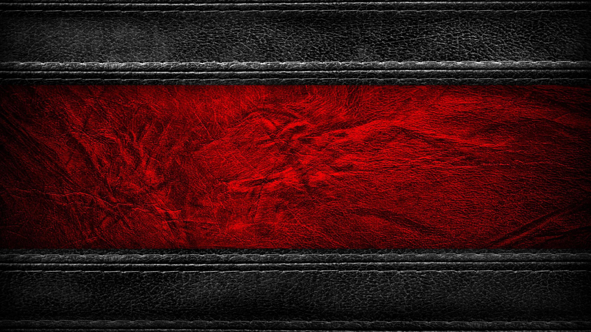 Black and Red Leather Textile. Wallpaper in 1920x1080 Resolution