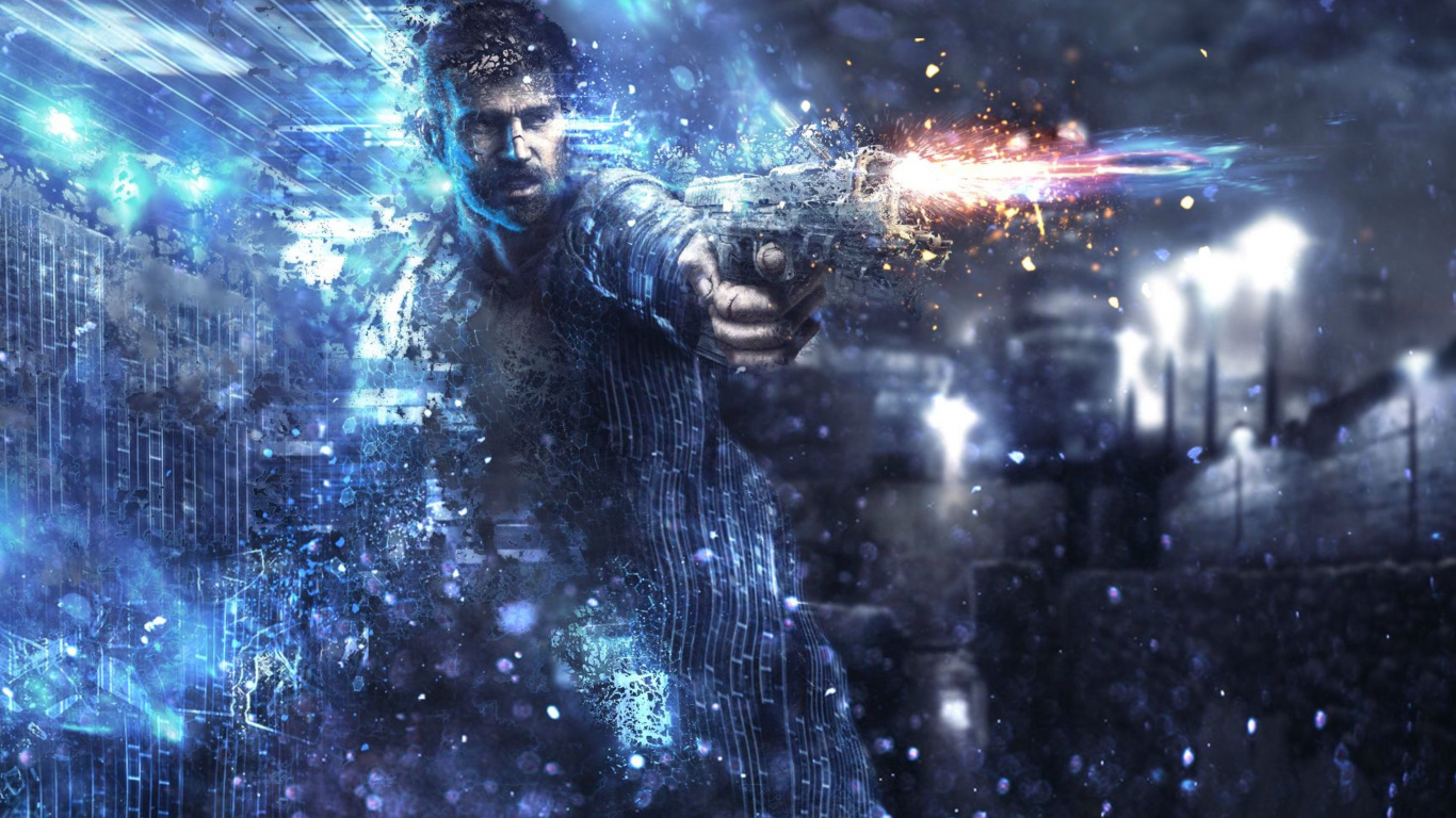 Get Even, The Farm 51, Painkiller, Bandai Namco Entertainment, Space. Wallpaper in 1366x768 Resolution