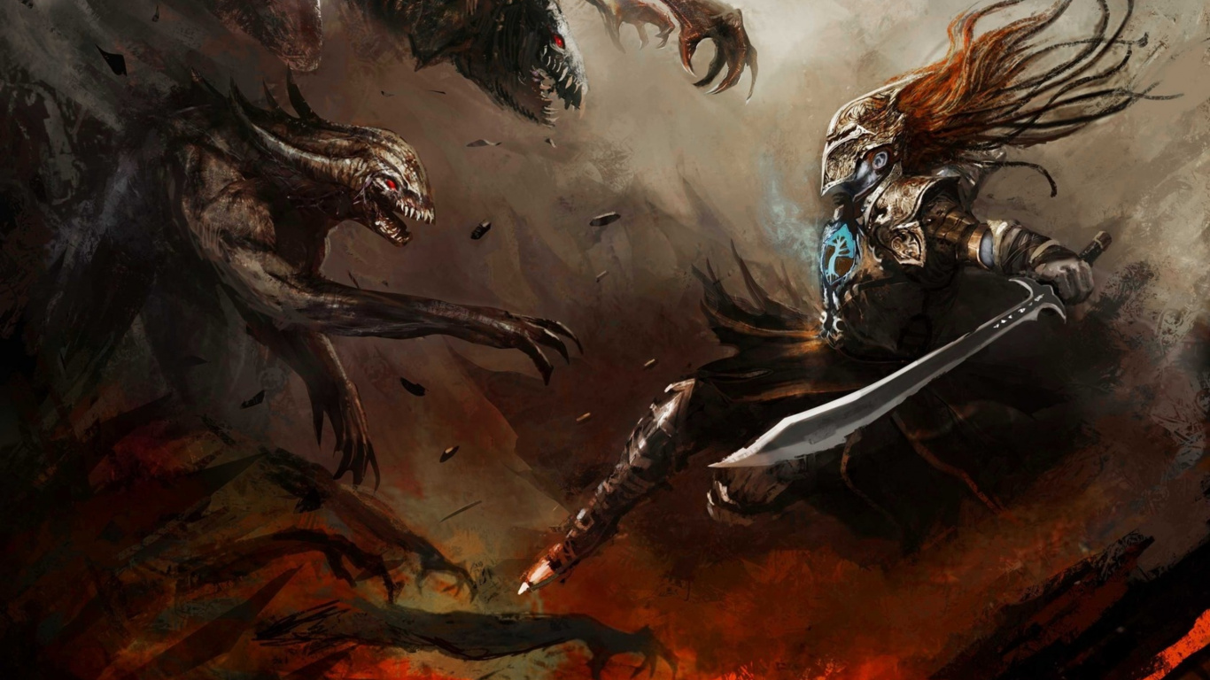 Mann im Blau-weißen Hemd Mit Brauner Stockmalerei. Wallpaper in 1366x768 Resolution