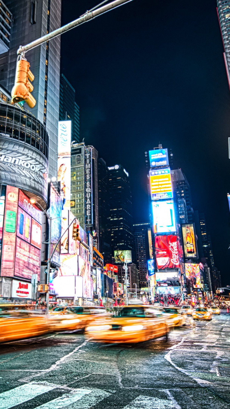 时代广场, 大都会, 城市, 里程碑, 城市景观 壁纸 750x1334 允许