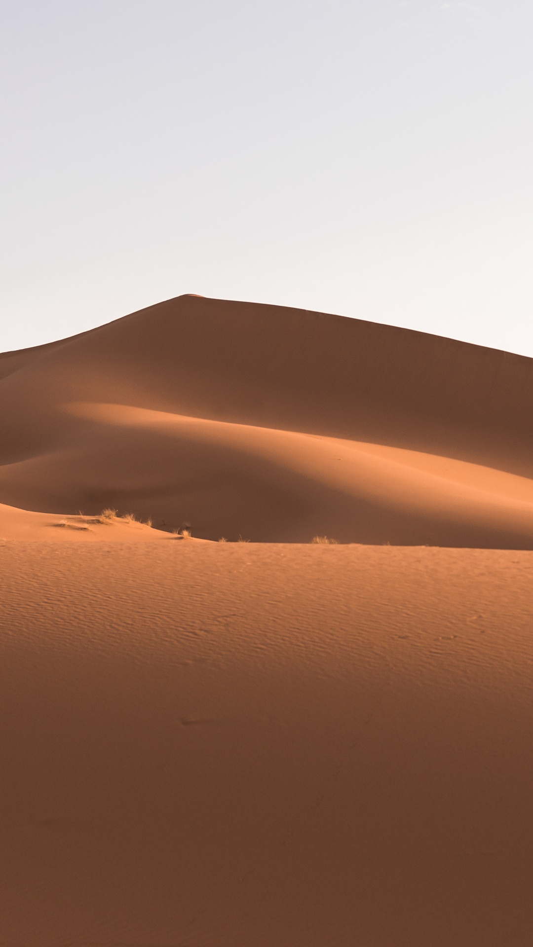 Desert Under Blue Sky During Daytime. Wallpaper in 1080x1920 Resolution