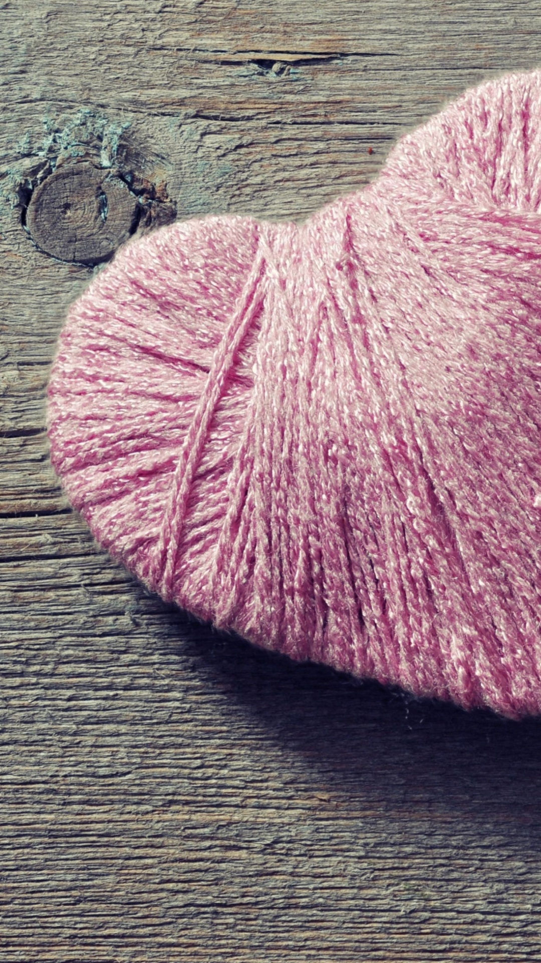 Coraz, Rosa, Hilo, Textil, Amor. Wallpaper in 1080x1920 Resolution