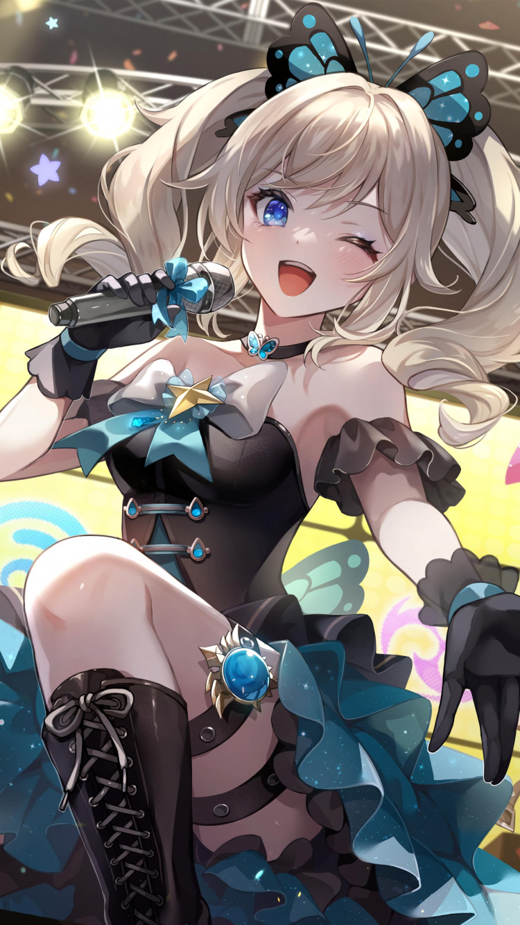 Arte de Guitarra Kazuha, Impacto Genshin, Arte, Kaedehara Kazuha, Fan Art. Wallpaper in 750x1334 Resolution