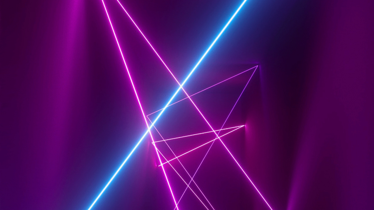 Laser, Nature, Blue, Lighting, Green. Wallpaper in 1280x720 Resolution