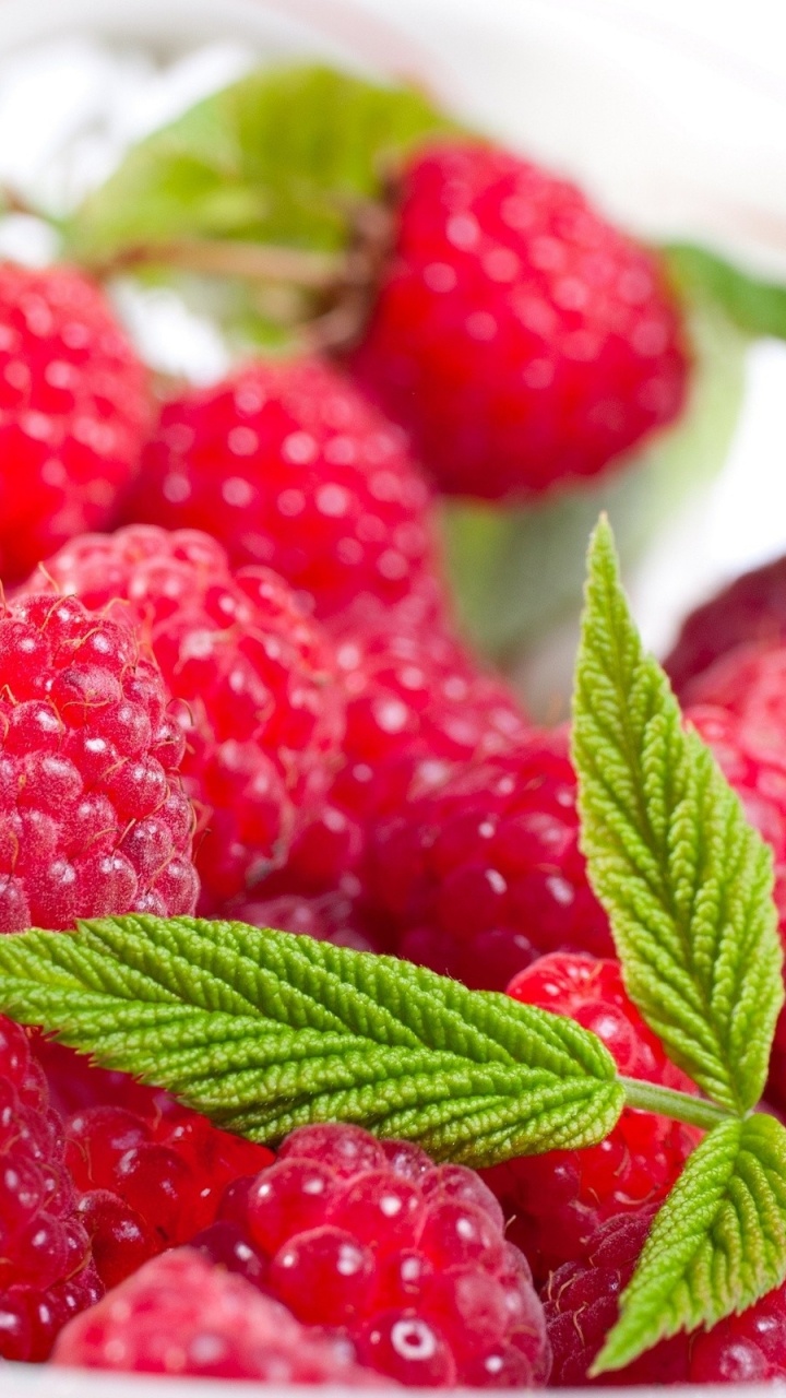 Fraises Rouges Sur Bol en Céramique Blanche. Wallpaper in 720x1280 Resolution