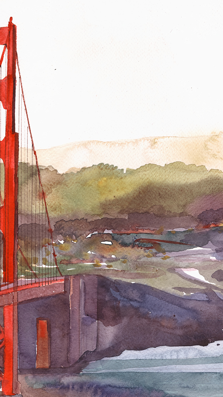 Famous Watercolor Painting, Watercolor Painting, Painting, Architecture, Visual Arts. Wallpaper in 750x1334 Resolution