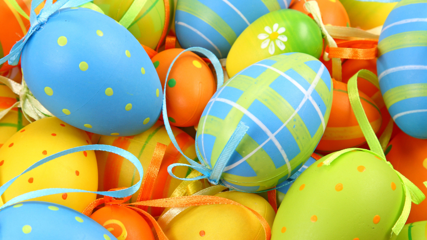 Easter Egg, Easter, Egg, Holiday, Egg Hunt. Wallpaper in 1366x768 Resolution