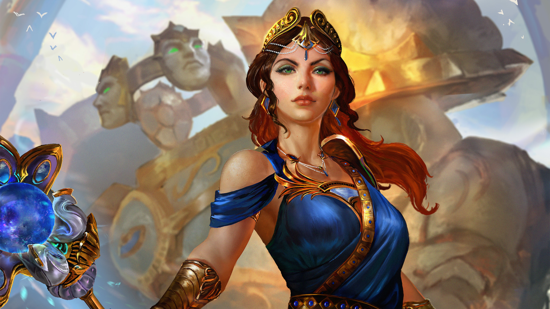 Hera Smite, Frapper, Hera, La Mythologie Grecque, Zeus. Wallpaper in 1920x1080 Resolution