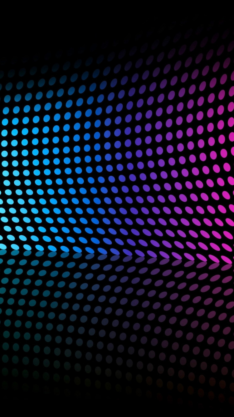 Grünes Und Gelbes Licht Digitales Hintergrundbild. Wallpaper in 750x1334 Resolution