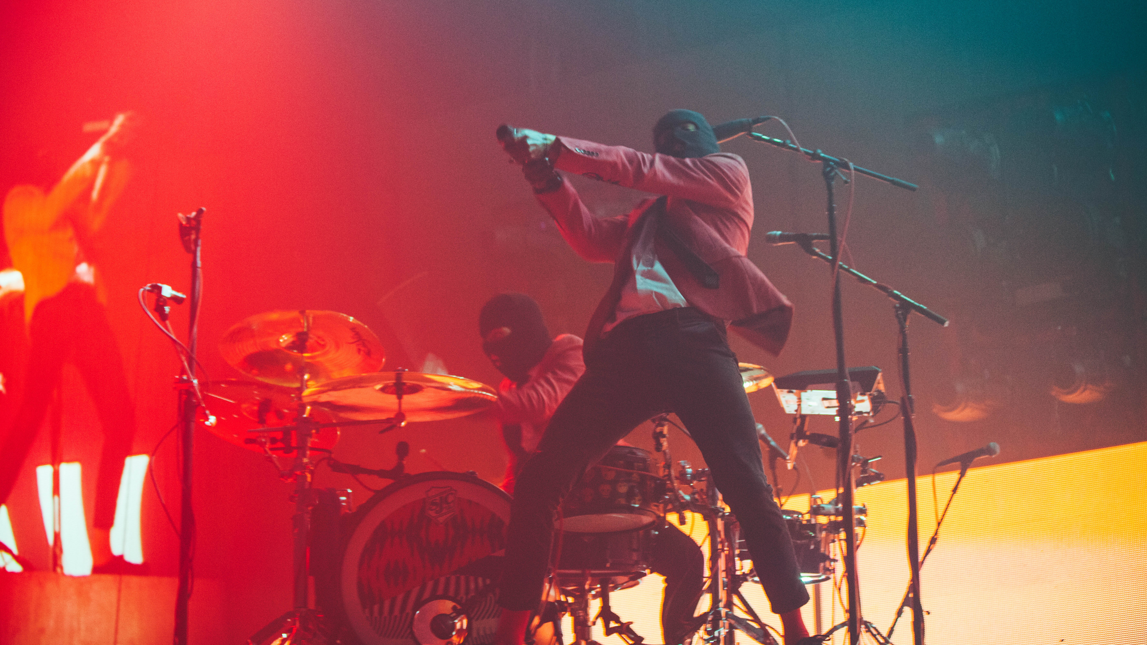 Einundzwanzig Piloten, Rockkonzert, Leistung, Unterhaltung, Konzert. Wallpaper in 3840x2160 Resolution