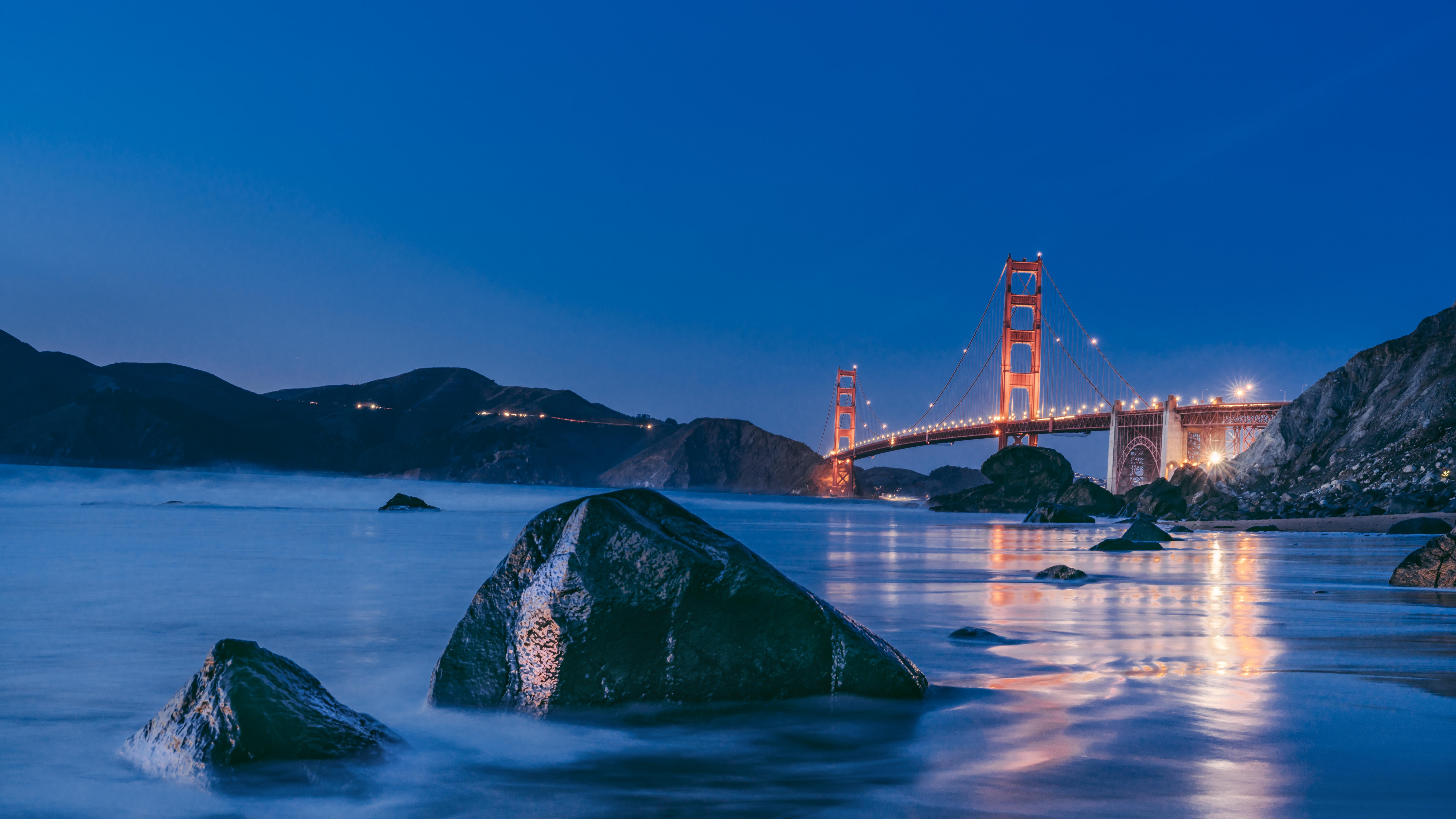 Pont du Golden Gate San Francisco Californie. Wallpaper in 7680x4320 Resolution
