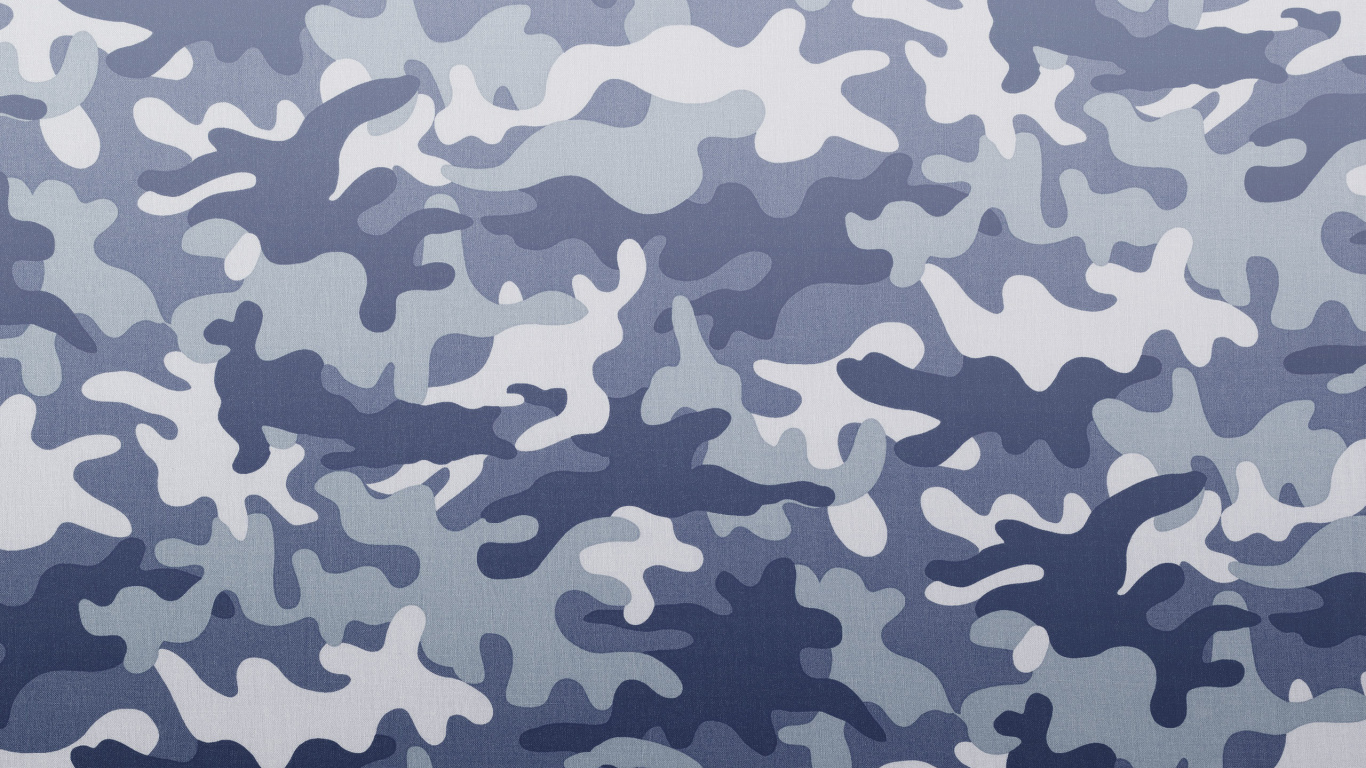 Textile Camouflage Noir et Blanc. Wallpaper in 1366x768 Resolution