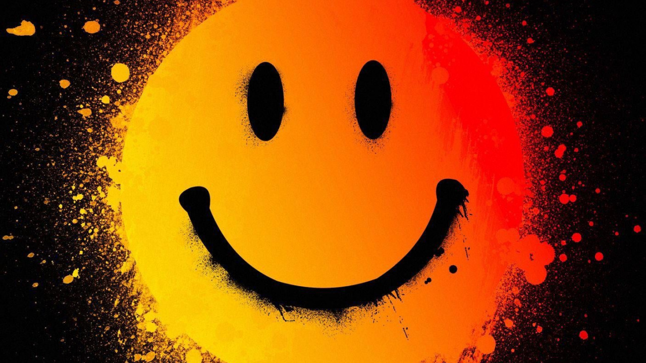 Smiley, Emoji, Nez, Tête, Menton. Wallpaper in 1280x720 Resolution