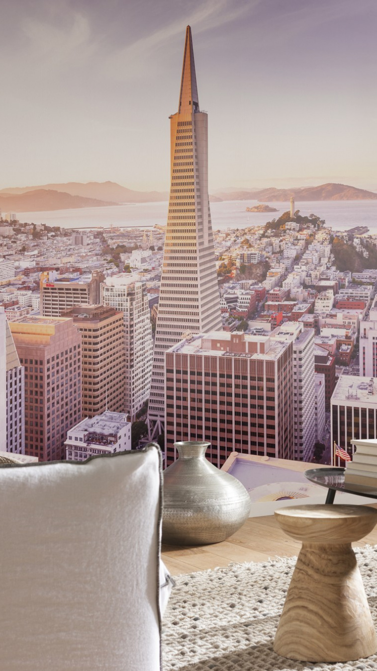 Table Ronde Blanche Avec Chaises. Wallpaper in 750x1334 Resolution