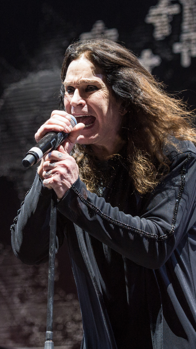 Ozzy Osbourne, Black Sabbath, Schwermetall, Leistung, Musik Künstler. Wallpaper in 750x1334 Resolution