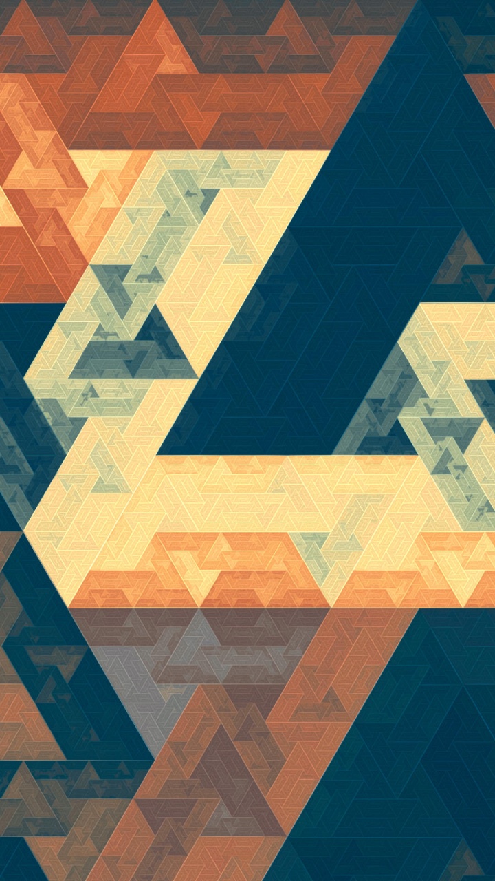 Brown and Beige Floor Tiles. Wallpaper in 720x1280 Resolution