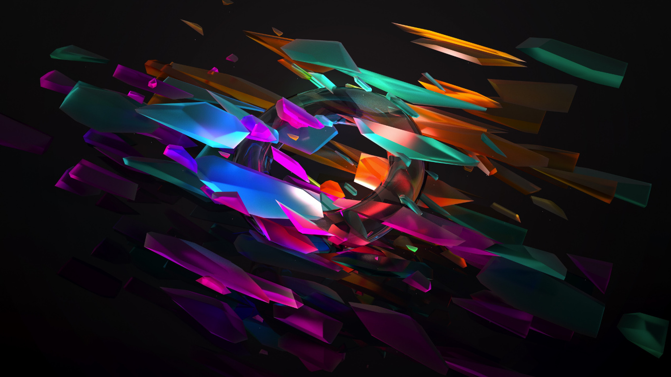 Justin Maller, Arte Digital, el Arte Abstracto, Arte, Magenta. Wallpaper in 1366x768 Resolution