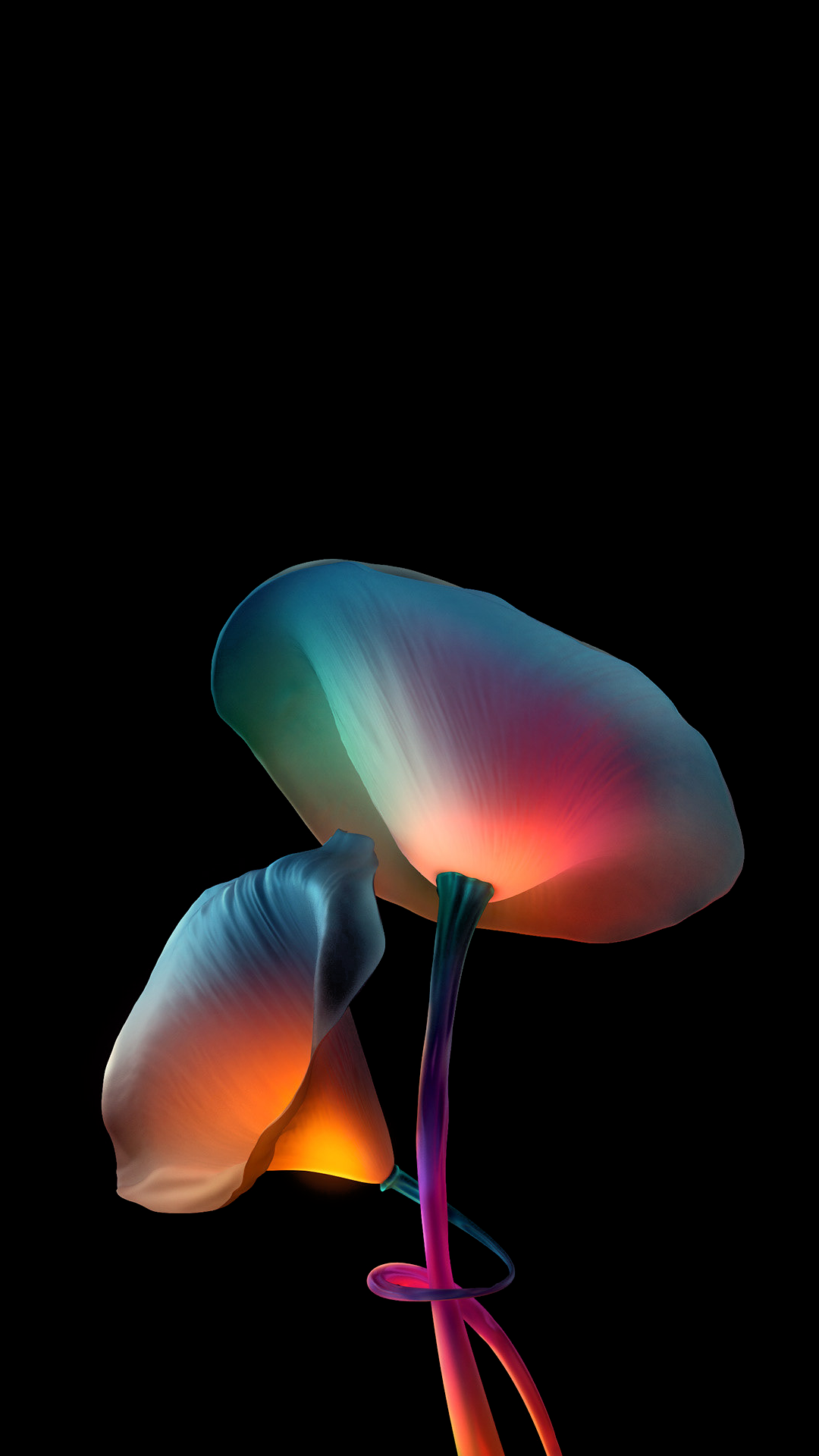 内, 艺术, 色彩, 生物发光 壁纸 1080x1920 允许