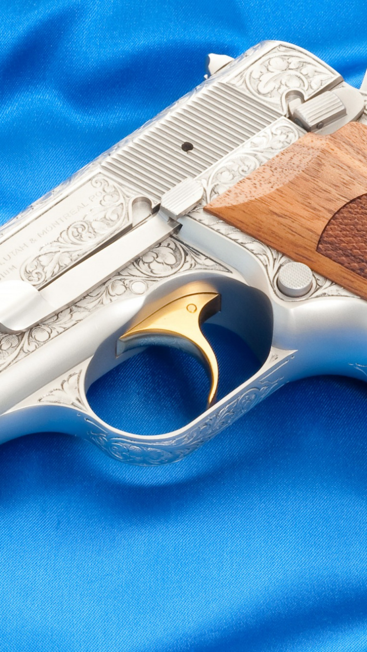 Pistol, M1911 Pistol, Gun, Firearm, Trigger. Wallpaper in 750x1334 Resolution