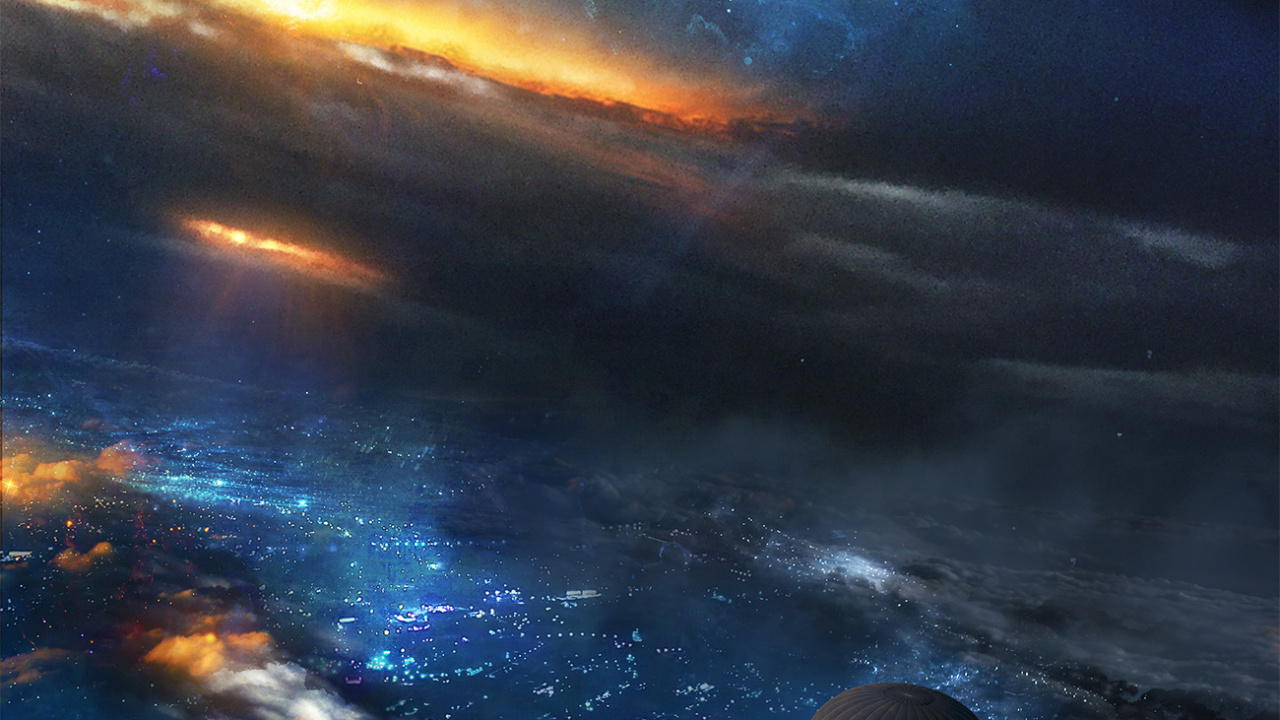 Digital Art, Art, Atmosphere, Cloud, World. Wallpaper in 1280x720 Resolution