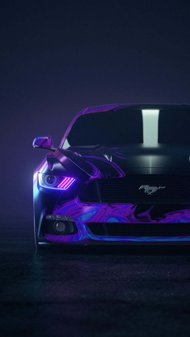 Sports Car, Cars, 2020 Ford Shelby Gt500, Shelby Mustang, 2023 Ford Mustang. Wallpaper in 750x1334 Resolution