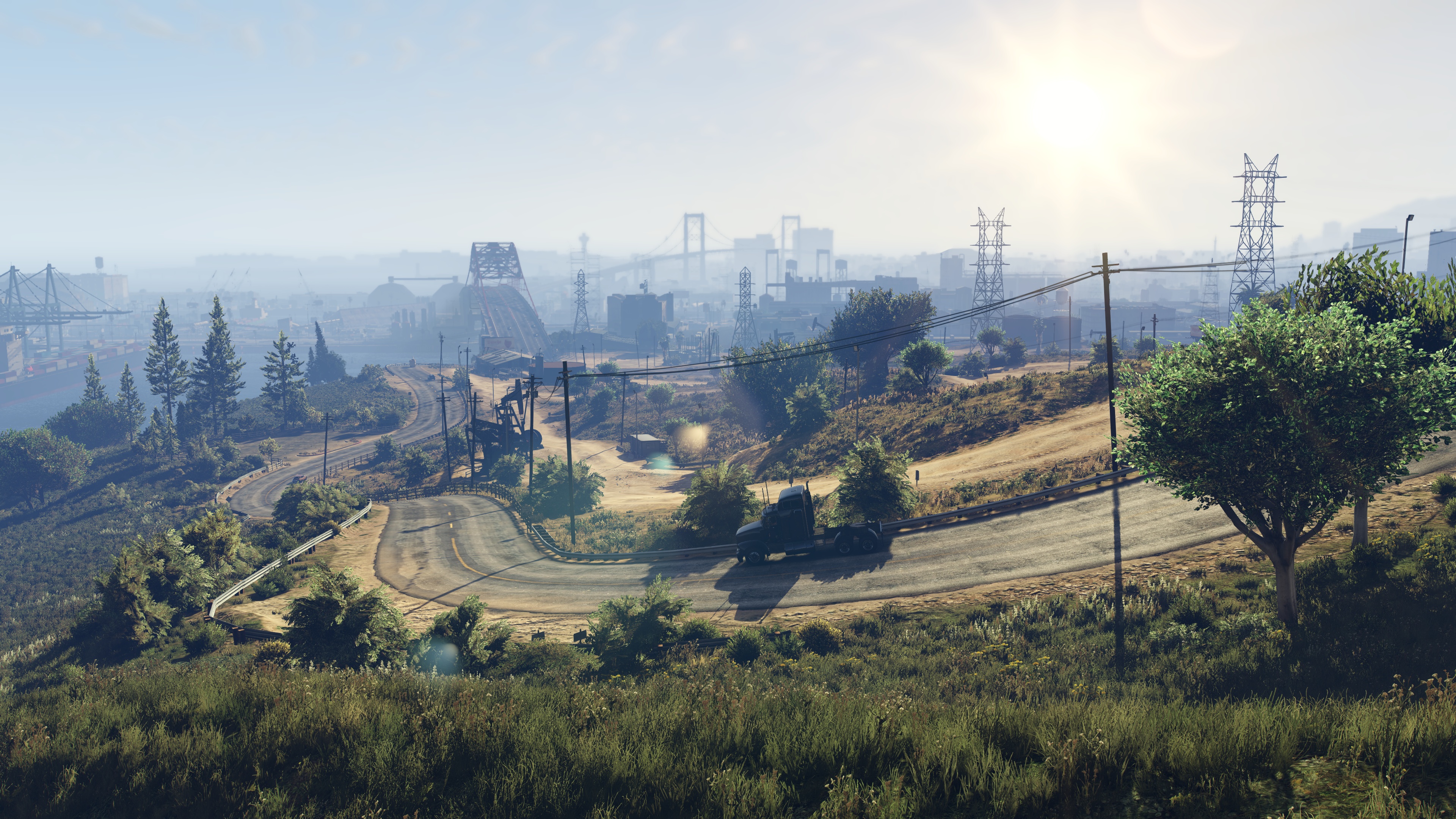 Baum, Playstation 3, Playstation 4, Grand Theft Auto v, Grand Theft Auto Iv. Wallpaper in 3840x2160 Resolution