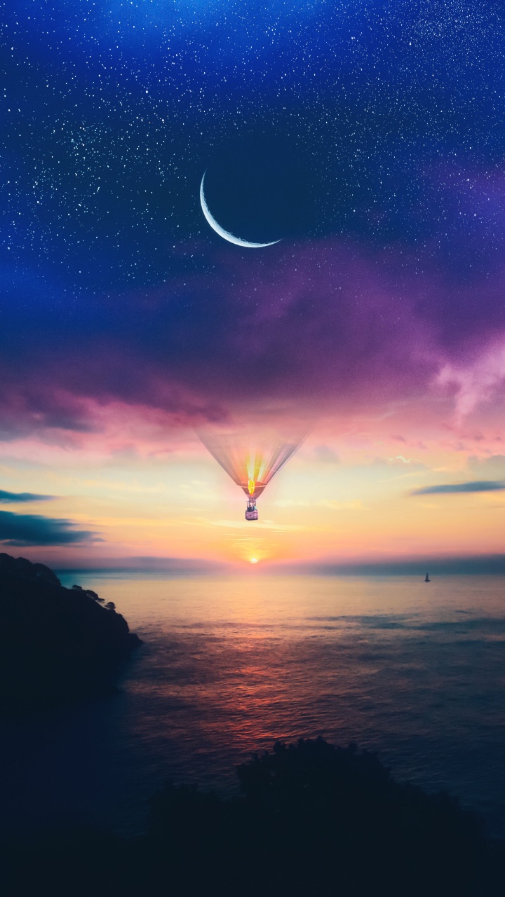 Atmosphäre, Wasser, Cloud, Licht, Natur. Wallpaper in 720x1280 Resolution