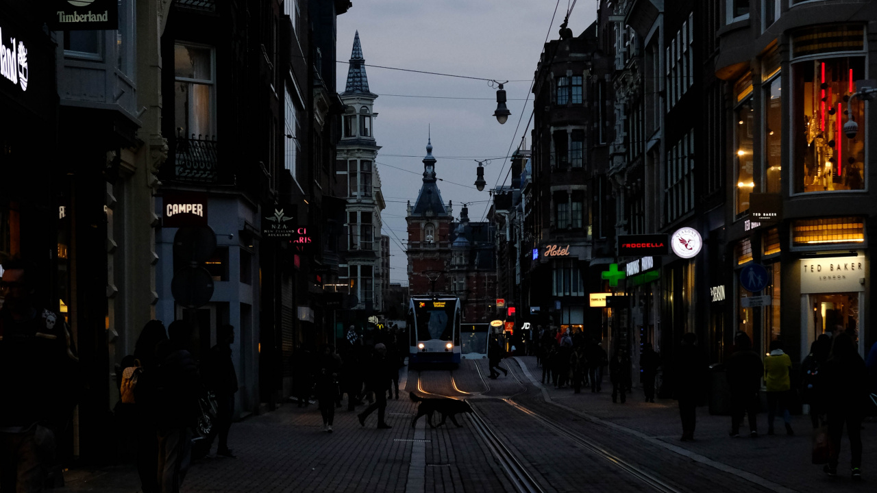 People Walking on Street During Daytime. Wallpaper in 1280x720 Resolution