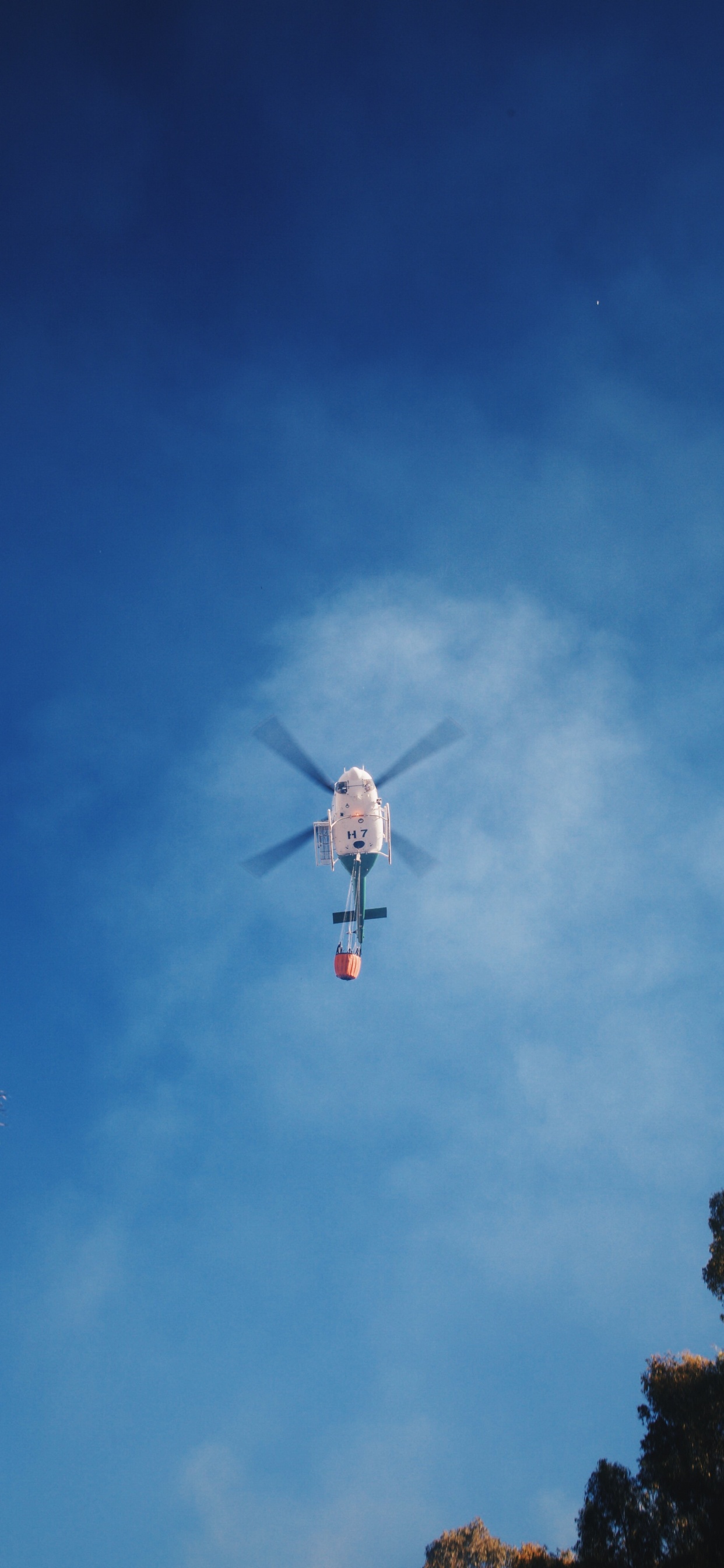 直升机, 旋翼飞机, 空中旅行, 气氛, Apple 壁纸 1242x2688 允许