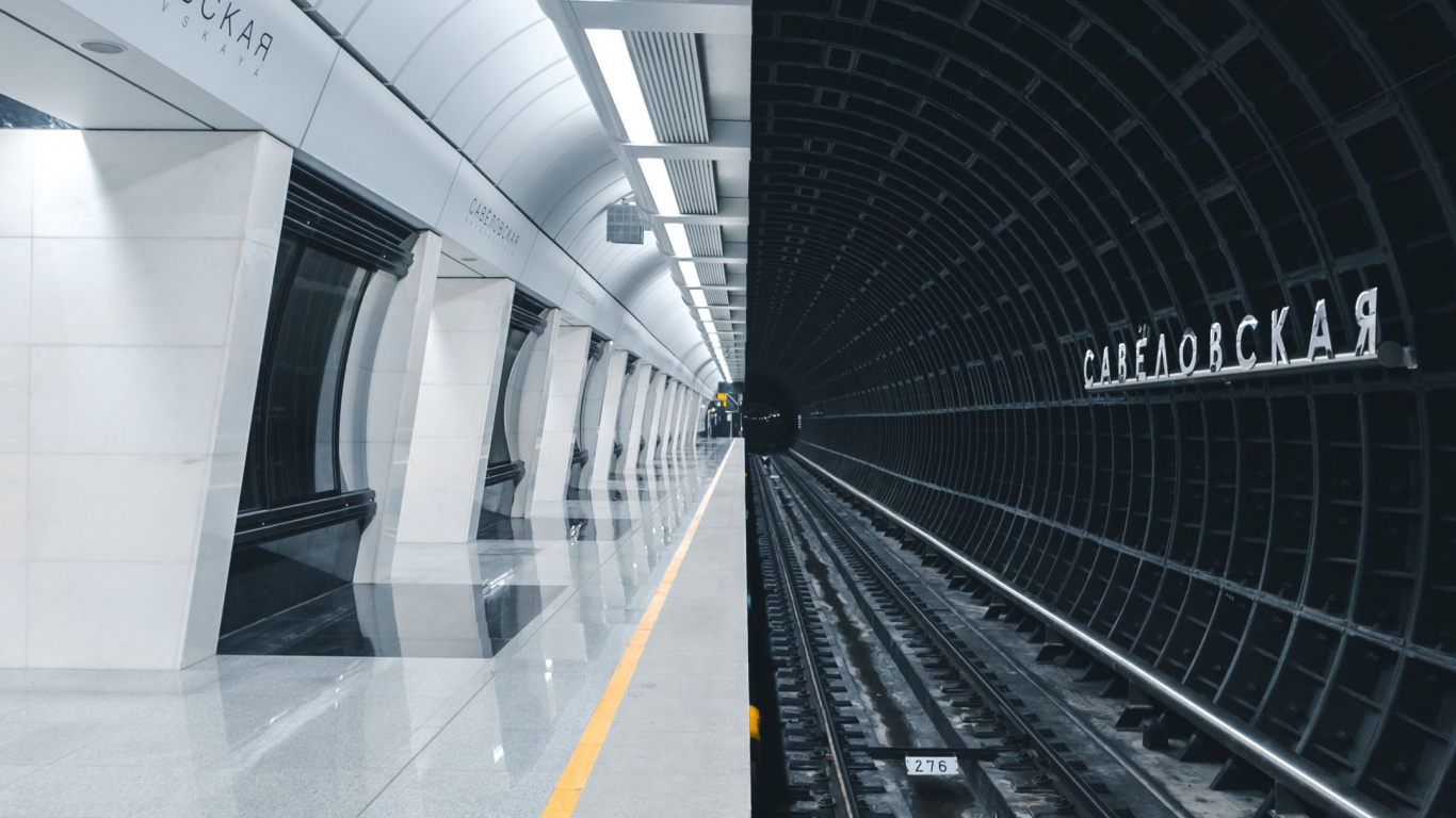 Rapid Transit, Metro Last Light, Metro Exodus, Train, Subway Station. Wallpaper in 1366x768 Resolution