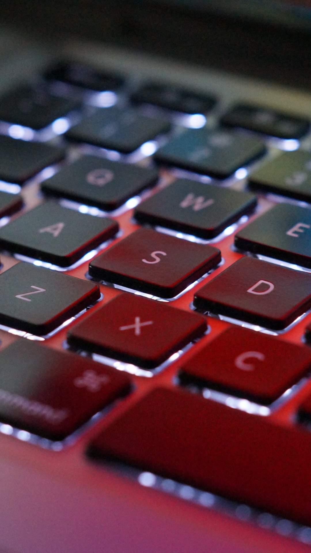 Black and Red Laptop Computer. Wallpaper in 1080x1920 Resolution