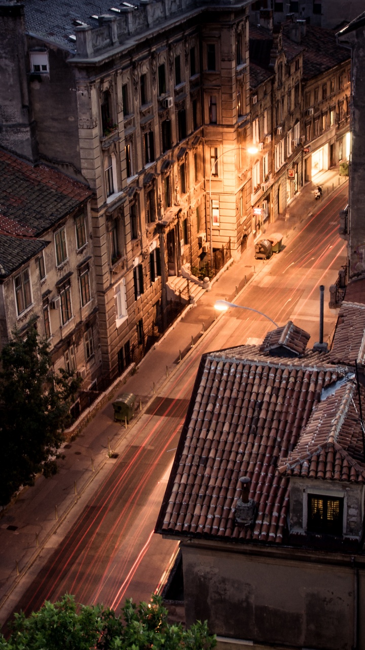 Zagreb, Gebäude, Fenster, Fahrbahn, Ziegel. Wallpaper in 720x1280 Resolution