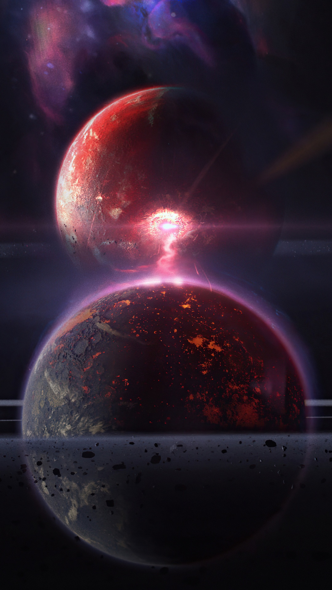 Atmosphère, Art, Liquid, Objet Astronomique, Eau. Wallpaper in 1080x1920 Resolution