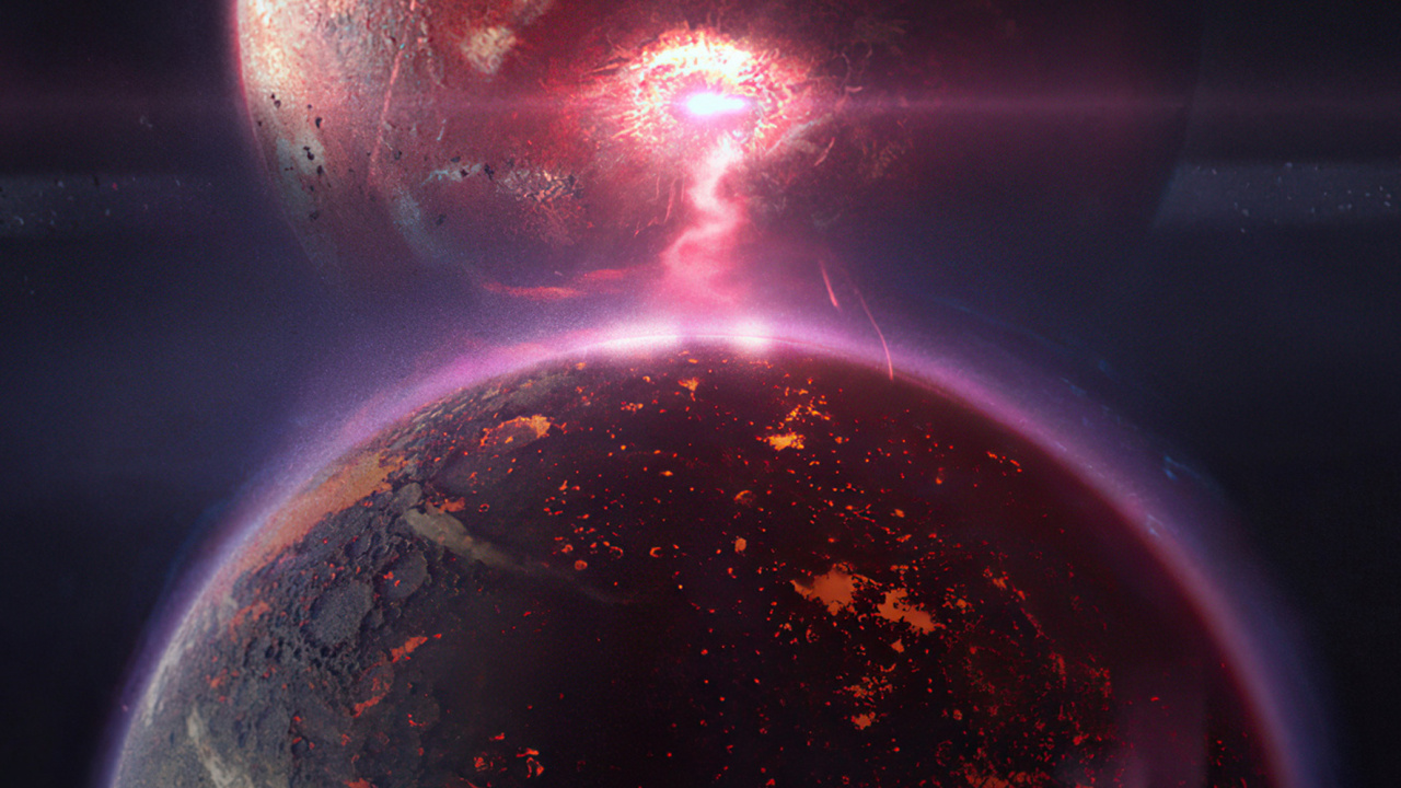 Atmosphere, Art, Liquid, World, Astronomical Object. Wallpaper in 1280x720 Resolution