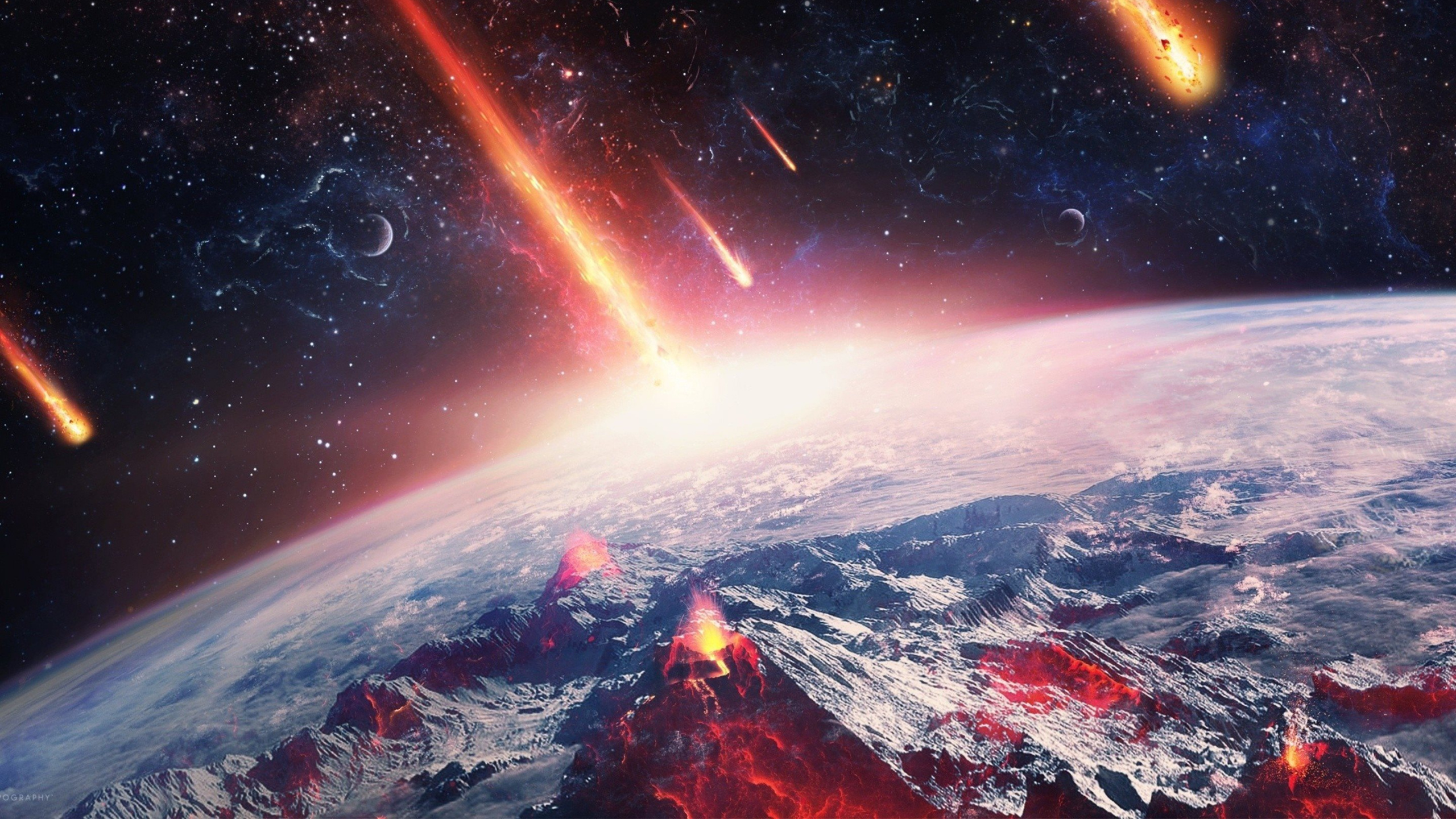 宇宙, 这个星球, 气氛, 外层空间, 空间 壁纸 2560x1440 允许